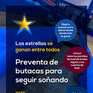 noticia de la pre-venta de butacas